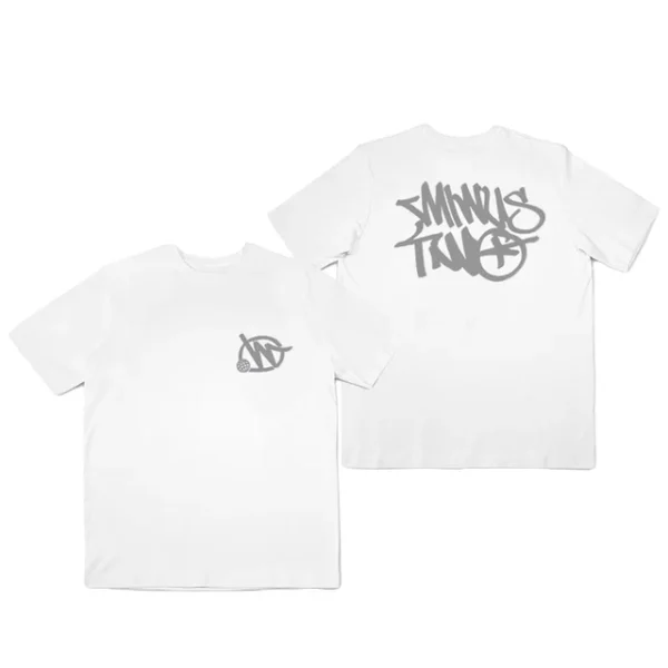 Minus Two White Basic T Shirt