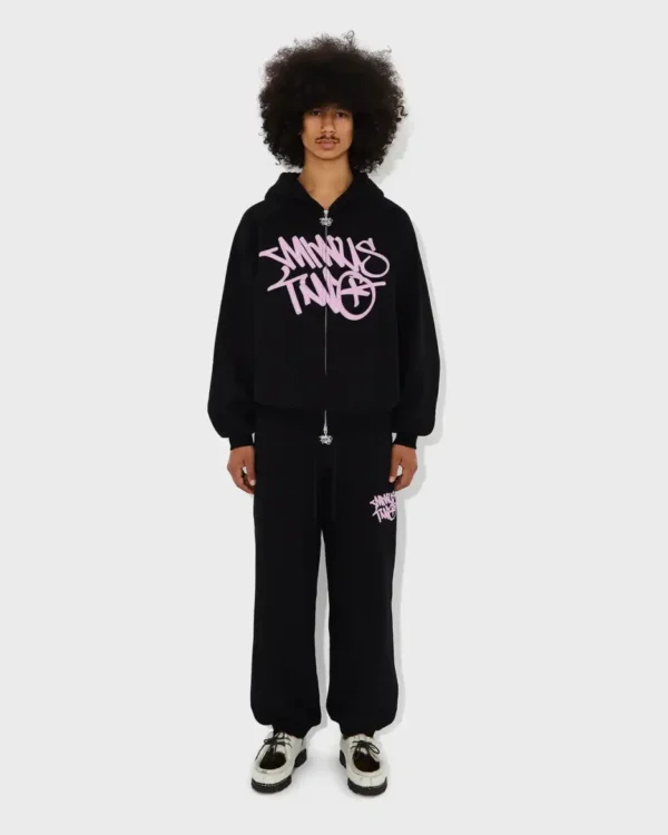 Minus two Pink Logo Tracksuit